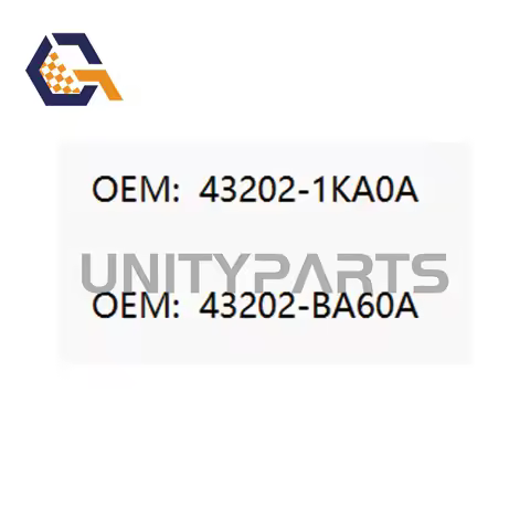 For Nissan JUKE F15 LEAF Electric ZE0 1.2 1.5 1.6 2010-19 Rear Wheel Hub Bearing 43202-1KA0A 43202-B