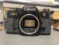 Canon AE1 with FD 50 1.4 SSC 黑色菲林相機單反大光圈 Analog Film Camera SLR