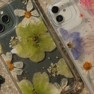 現貨特惠 / iPhone14 pro max 押花手機殼 防摔 壓花 手作 樹脂