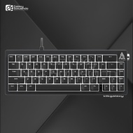 Ajazz AK650 Black Wired Mechanical Gaming Keyboard - Red Switch - GS