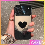 Mist Hills & Heart Case for iPhone 17Pro 16 15 14 13 12 11 Pro Max XR SE Shockproof Cover Screen Pro