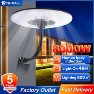 5 Years Warranty Lampu Solar Light Outdoor Lighting UFO Solar Light 8000W Street light LED Light Out