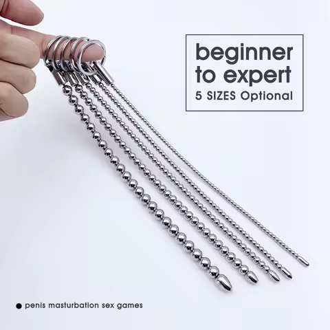 1PCS Metal urethra dilators, beginner's urethra training, urethral sounds, urethral massage, prostat