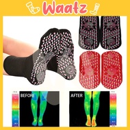 (SOX 101) Unisex Stokin Self Heating Health Care Socks Tourmaline Magnetic Therapy Comfortable Breat