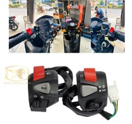 Cùm PCX Hybrid nút Đỏ có Passing gắn xe máy hàng chất lượng tốt giá rẻ