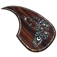 Acoustic Guitar Pickguard Peacock Pattern Abalone Inlaid for D45 Acoustic Guitar