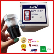 Foot Klep PVC 1/2" 3/4" 1" Foot Valve Tusen Klep Footklep 1/2 inch 3/4 inch 1 in