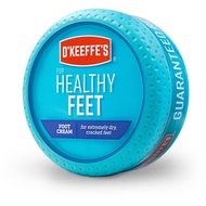O'Keeffe's Healthy Feet Cream, (Jar  91g / 3.2oz) / (Tube 85g / 3.0oz)