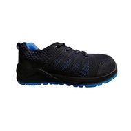 Krisbow sepatu pengaman auxo warna hitam biru bagus berkualitas