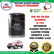 Mitsubishi Pajero Triton D Canter Storm Sorento 2.5CC CRD Starex - OSK Oil Filter Element Penapis Mi