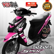 Decal Spin 125 Full Body Stiker Spin 125 Full Body Stiker Motor Suzuki Spin 125 Full Body Decal Holo