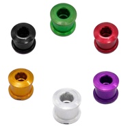 KIN 5pcs Bicycles Chainring Bolts Aluminum Alloy Single Speed Chainring Bolts