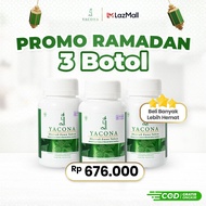 YACONA Paket Trio Herbal Support - Kapsul Hijau untuk Kesehatan Diabetes