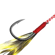 Assist HOOK contains 20 Jig Hooks | Jigging HOOK | Micro jig assist hook HOOK