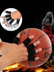 5入組透氣手指套,帶拇指托帶,支撐籃球、網球、棒球等運動