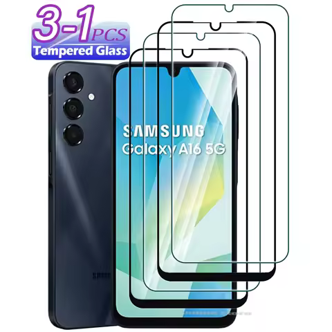 Tempered Glass for Samsung A06 A16 4G 5G Screen Protector Protective Glass on Samsung Galaxy A 16 A