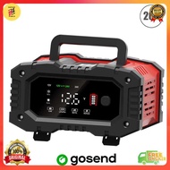 FOXSUR SET CHARGER BATERAI AKI MOBIL MOTOR PORTABLE 20A 300 W 12/24V - BY LARISAN