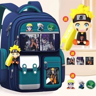 Naruto Elementary School Bag Ultra-Light Large-Capacity Waterproof Boy's School Bag School Gift scho