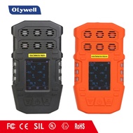 Spot inventoryOtywell Original OT137 Portable 6 in 1 LCD Gas Detector Multi Gas Monitor with High Ac