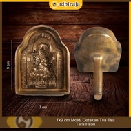 HIJAU Green Tara Buddha Tsa Tsa Mold 7x9 cm BIG
