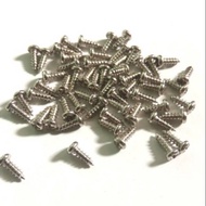 2mm pointed bolt M2 bolt/ M2 screw 6mm long