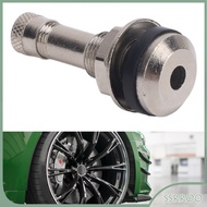 ssrroo Qiilu TR416 Tire Valve Stem Chrome Plated Clamp in Universal for 0.453in & 0.625in Holes - an