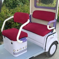Scooter Elderly Cover Electric Set Jacquard Cloth Breathable Comfortable Seat Protector For 3 Wheel 