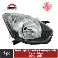 Head Light Head Lamp Headlight Headlamp Passenger Side (Right Side) for Toyota Wigo 2014 to 2017 Mad