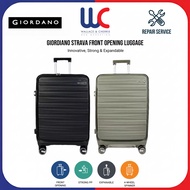 Giordano  20" 24" 28" Strava Front Opening Strong PP Expandable Travel Trolley Luggage Bags GA2548