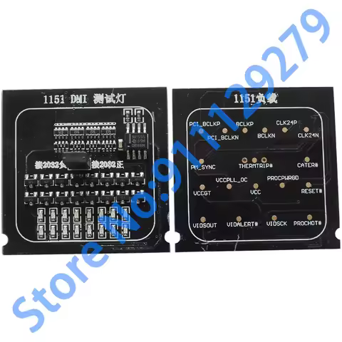 100% NEW Laptop LGA1151/LGA 1155/LGA1156/LGA1150 Tester CPU Socket Tester Dummy Load Fake Load with 