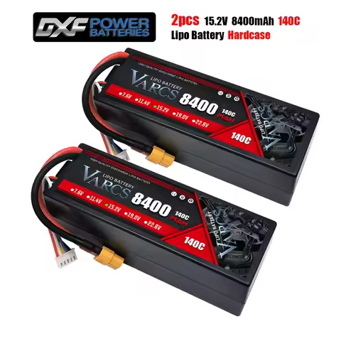 VARCS 4S Lipo Battery 130C 140C 8000mAh 8400mAh 7500mAh 6300mAh 5400mAh XT60 EC5 TRX T/DEANS XT150 P