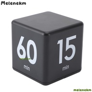 MELEN Flip Timer, ABS Gravity Sensing Countdown Timer, Portable Mini Size Black Red 15 20 30 60 Minu