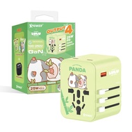 XPower x 罐頭豬LuLu TA3B-L2 25W 4輸出PD3.0/PPS旅行充電器