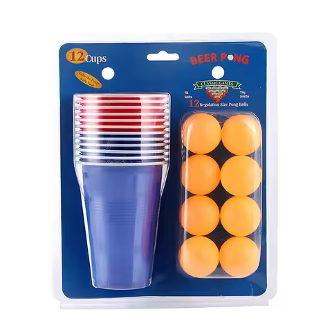 Beer Ping Pong Party Cup, Two Color Cup Adult Party Game, Desktop Interactive Party Game