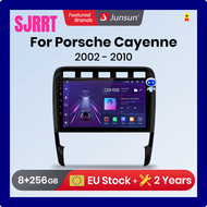 SJRRT Junsun V1 Ai Stimme Kabelloss Carplay Android วิทยุอัตโนมัติสำหรับ Porsche Cayenne 1 9Pa 2008-2015 4G 2din มัลติมีเดียอัตโนมัติ Gps Autoradio TYJYJ