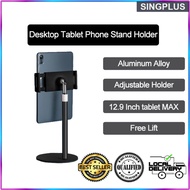 Telescopic Tablet Mount 360° Collet Adjustable Floor Stand Holder Ipad Universal Phone Ipad Pro Acce