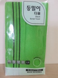 seawon 韓國 長條形去角質 搓澡巾 made in Korea 洗澡 泡澡 淋浴 全新現貨