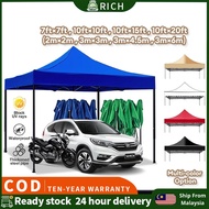 【JM-YU】16kg 10x20Ft Roof Night Market Canopy Camping Tent Khemah Canopy Frame 10x10 White Pole Kanop