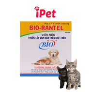 Hộp 10 Viên Sổ Giun Cho Chó Mèo Bio Rantel -  iPet Shop