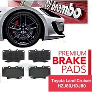 BREMBO Toyota Land Cruiser HZJ80,HDJ80 Front brake pad