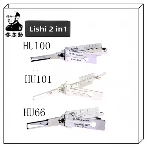 HU100 HU100(10) HU100R HU101 HU64 HU66 HU83 HON66 HU92 SIP22 TOY2 for FORD2017 Lishi 2 in 1 LOCKSMIT
