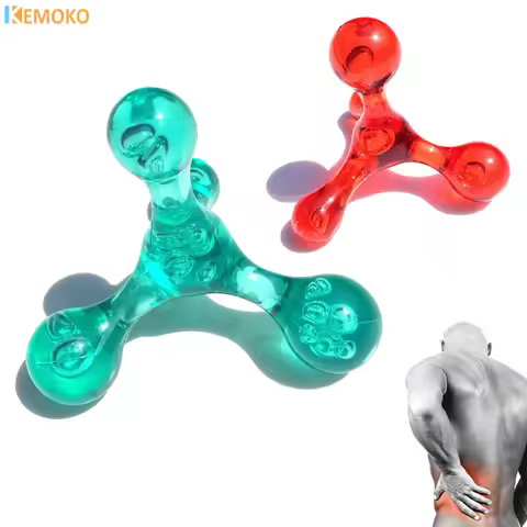 4 Balls Mini Manual Massager Arm Back Leg Head Foot Acupuncture Point Massager Tools Relaxation Elim