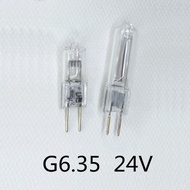 SWA 5PCS Industrial lighting G6.35 Bulb 24V 35W GY6.35 24V 50W