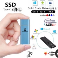 64TB external hard drive SSD 32GB 8TB 16TB 32TB portable SSD hard drive USB3.1 cable, Type-C/Micro a