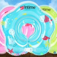 INTIME premium neck support newborn baby swimming float, thick, smooth, safe for babies from 4 to 12