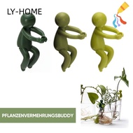 LY Plant Propagation Partner, Cute Cup Edge Plant Fixed Plant Support, Durable Practical Hydroponic Plant Stand