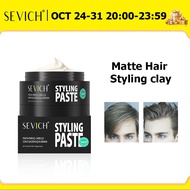 SEVICH  Hair Clay Matte Styling High Strong Hold Low Shine Hair Wax 80g
