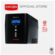 ZIRCON เครื่องสำรองไฟ UPS รุ่น Smooth-i 2000VA/1200W ของแท้ ส่งไว ประกัน 2 ปี