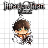 Gantungan Kunci Attack on Titan | Keychain Anime Akrilk | AoT - Eren