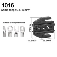 JIYAN2866 Black Crimping Pliers Jaw 10WF/10A/103 2546B/35WF/125 Crimping Terminals Jaw Slot HS03BC/3